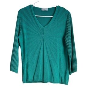 Putorti vintage made in Canada cotton and acrylic sweater sz XL (fits like a M).